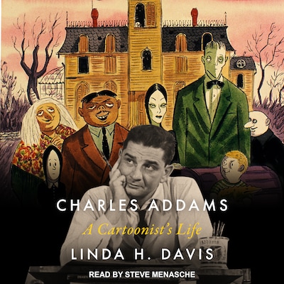 Charles Addams – omslag til lydbogen af Linda H. Davis