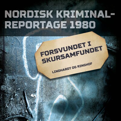 Forsvundet i skursamfundet – omslag til lydbogen af diverse