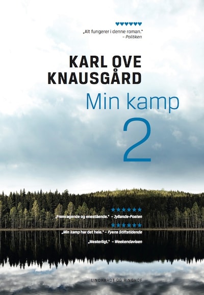 Min kamp II – omslag til lydbogen af Karl Ove Knausgård