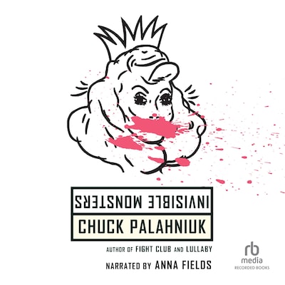 Invisible Monsters – omslag til lydbogen af Chuck Palahniuk