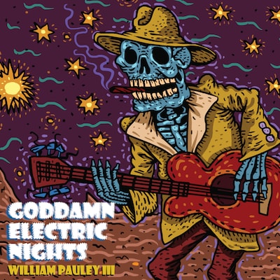 Goddamn Electric Nights – omslag til lydbogen af William Pauley III