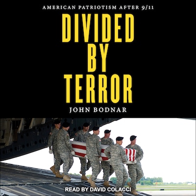Divided by Terror – omslag til lydbogen af John Bodnar
