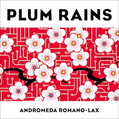 Plum Rains – omslag til lydbogen af Andromeda Romano-Lax