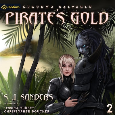 Pirate's Gold – omslag til lydbogen af S.J. Sanders
