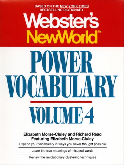 Webster's New World Power Vocabulary, Volume 4