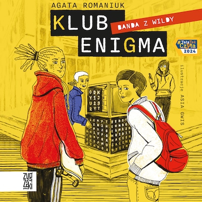Klub Enigma – okładka audiobooka, autor Agata Romaniuk