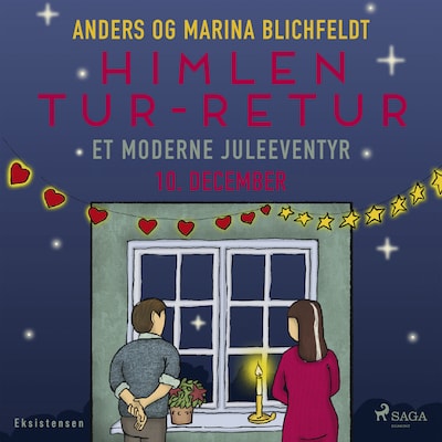 10. december: Himlen tur-retur – et moderne juleeventyr – omslag til lydbogen af Anders Blichfeldt, Marina Blichfeldt