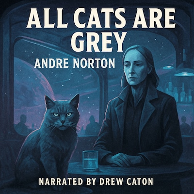 All Cats Are Grey – omslag til lydbogen af Andre Norton