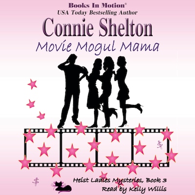 Movie Mogul Mama – omslag til lydbogen af Connie Shelton