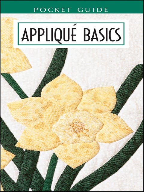 Appliqué Basics – omslag til lydbogen af Leisure Arts