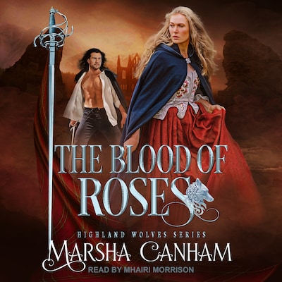 The Blood of Roses – omslag til lydbogen af Marsha Canham
