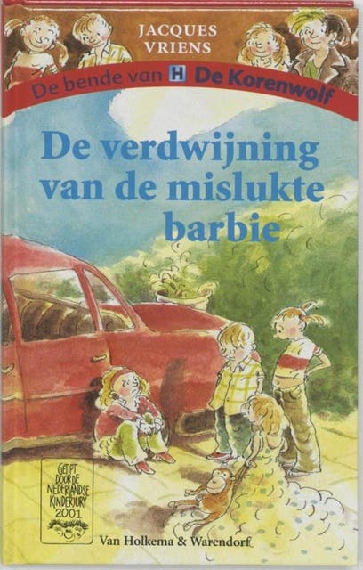 De Verdwijning van de mislukte barbie – omslag van het luisterboek van Jacques Vriens