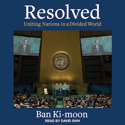 Resolved – omslag til lydbogen af Ban Ki-moon