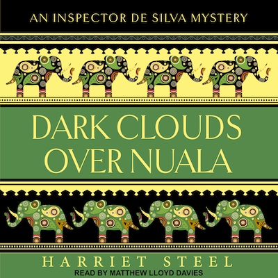 Dark Clouds Over Nuala – omslag til lydbogen af Harriet Steel