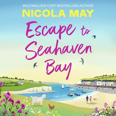 Escape to Seahaven Bay – omslag til lydbogen af Nicola May