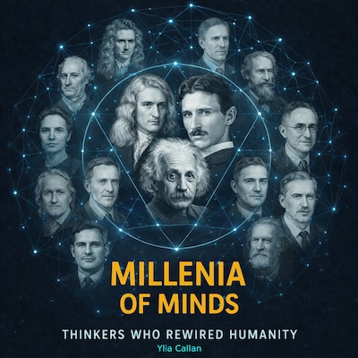 Millenia of Minds – omslag til lydbogen af Ylia Callan