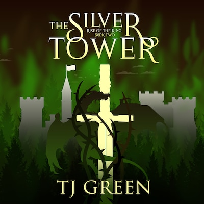 The Silver Tower – omslag til lydbogen af TJ Green