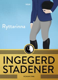 Ryttarinna – omslag till ljudboken av Harriet Lundblad,Ingegerd Stadener
