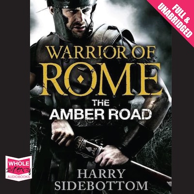 The Amber Road – omslag til lydbogen af Harry Sidebottom