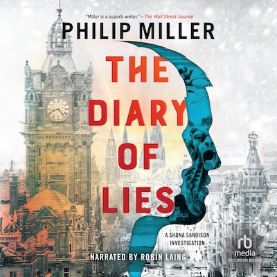 The Diary of Lies "International Edition" – omslag til lydbogen af Philip Miller