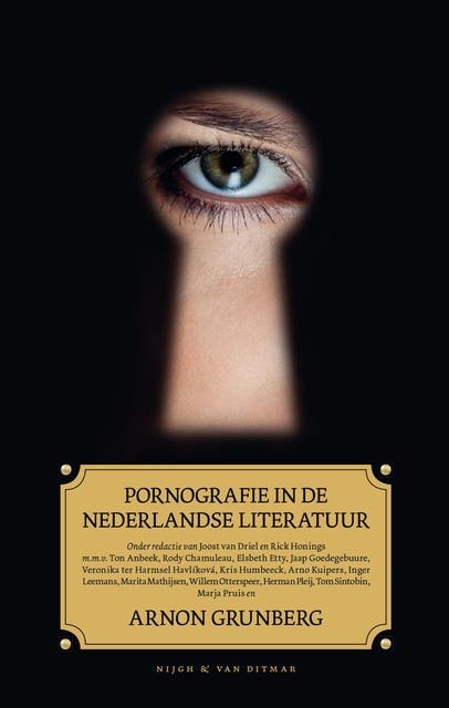 Pornografie in de Nederlandse literatuur: onder redactie van Rick van Driel en Joost Honings – omslag van het luisterboek