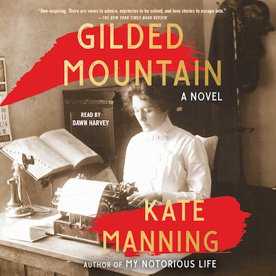 Gilded Mountain – omslag til lydbogen af Kate Manning
