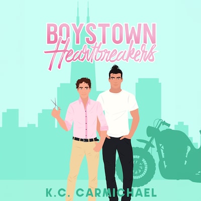 Boystown Heartbreakers – omslag til lydbogen af KC Carmichael