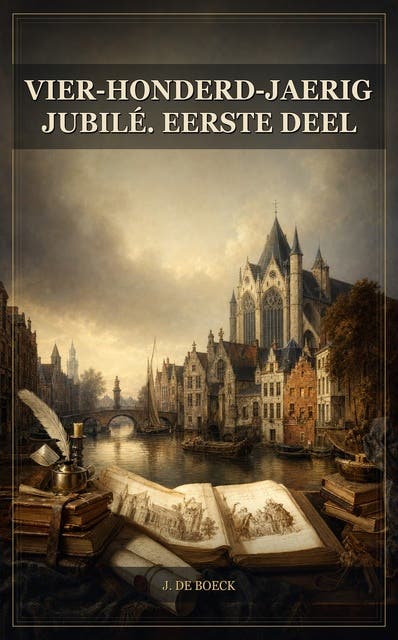 Vier-honderd-jaerig jubilé. Eerste deel – omslag van het luisterboek van J De Boeck