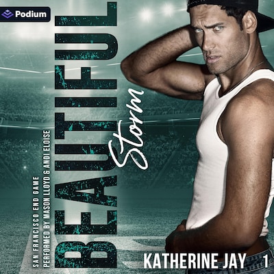 Beautiful Storm – omslag til lydbogen af Katherine Jay