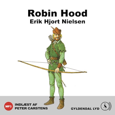 Robin Hood – omslag til lydbogen af Erik Hjorth Nielsen