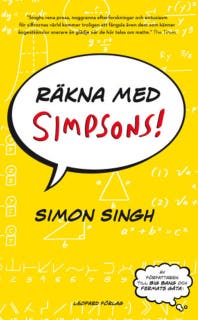 Räkna med Simpsons! – omslag till ljudboken av Simon Singh