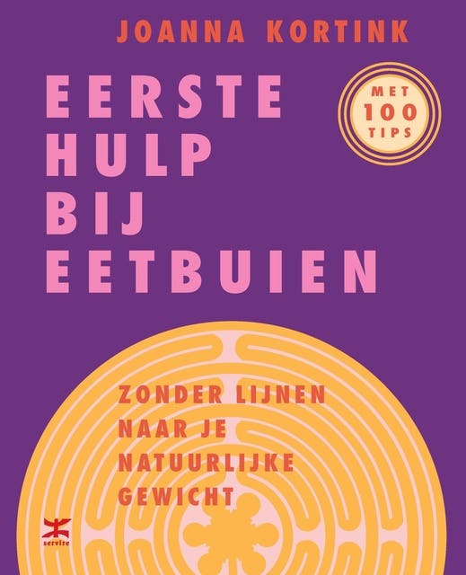 Eerste hulp bij eetbuien: zonder lijnen naar je natuurlijke gewicht – omslag van het luisterboek van Joanna Kortink