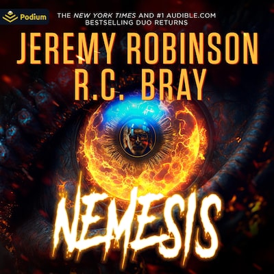 Nemesis – omslag til lydbogen af Jeremy Robinson