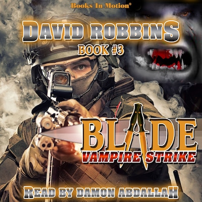 Vampire Strike – omslag til lydbogen af David Robbins