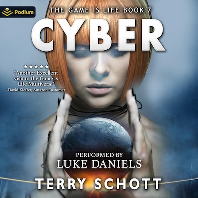 Cyber – omslag til lydbogen af Terry Schott