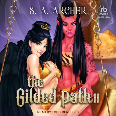 The Gilded Path II – omslag til lydbogen af S.A. Archer
