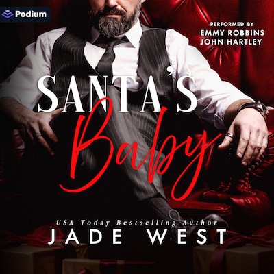 Santa's Baby – omslag til lydbogen af Jade West