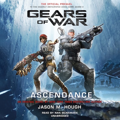 Gears of War: Ascendance – omslag til lydbogen af Jason M. Hough