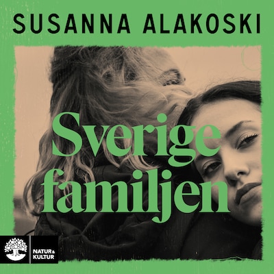 Sverigefamiljen – omslag till ljudboken av Susanna Alakoski