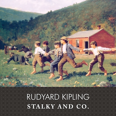 Stalky and Co., with eBook – omslag til lydbogen af Rudyard Kipling