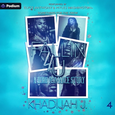 Fallin' 4 U – omslag til lydbogen af Khadijah J.
