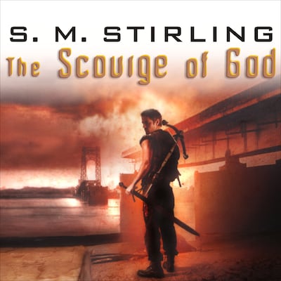 The Scourge of God – omslag til lydbogen af S. M. Stirling