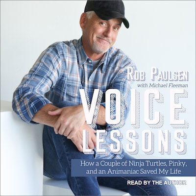 Voice Lessons – omslag til lydbogen af Rob Paulsen