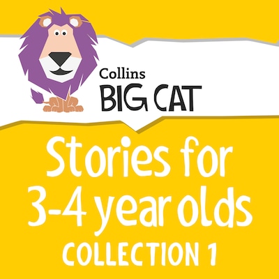 Stories for 3 to 4 year olds – omslag til lydbogen af Collins Big Cat