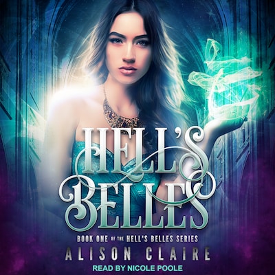 Hell's Belles – omslag til lydbogen af Alison Claire