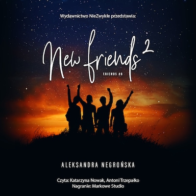 New Friends 2 – okładka audiobooka, autor Aleksandra Negrońska