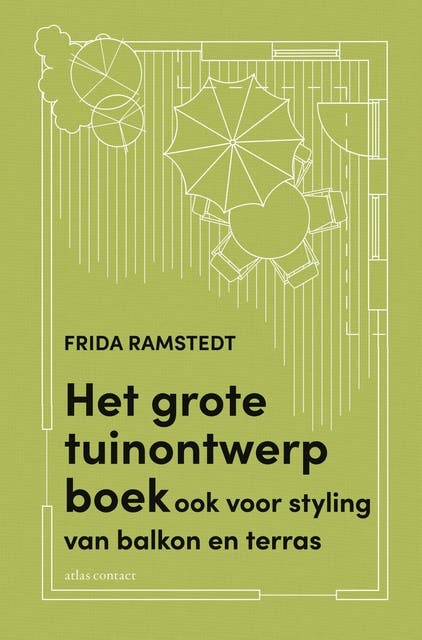 Het grote tuinontwerpboek: Ook voor styling van balkon en terras – omslag van het luisterboek van Frida Ramstedt