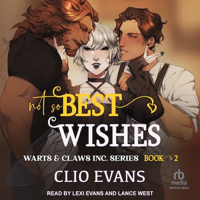 Not So Best Wishes – omslag til lydbogen af Clio Evans