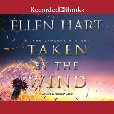 Taken by the Wind – omslag til lydbogen af Ellen Hart