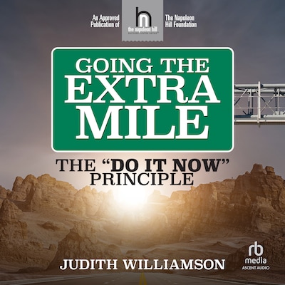 Going The Extra Mile – omslag til lydbogen af Judith Williamson